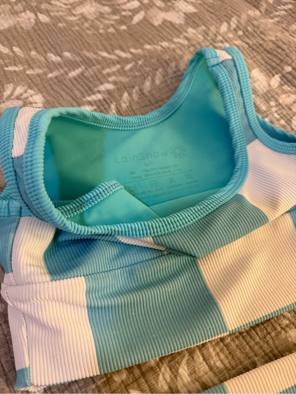 Lainsnow Mini Lane Bikini Girls size 6-7